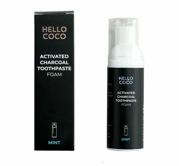 Hello Coco Charcoal Toothpaste Foam porovnat ceny