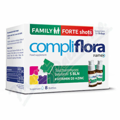 Compliflora Family Forte shots 8ks porovnat ceny