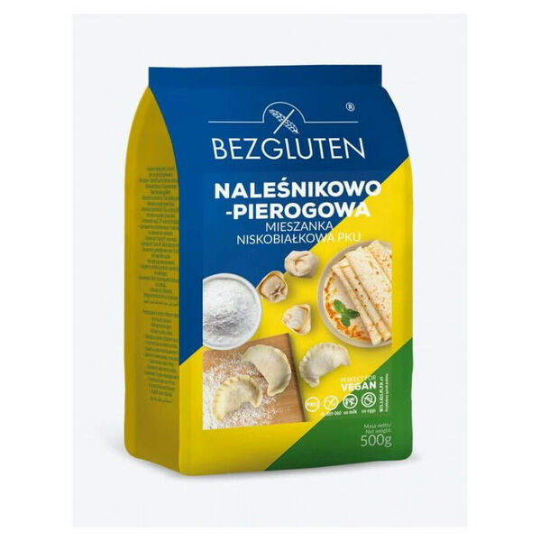 BEZGLUTEN Směs PKU na pirohy, palačinky a těstoviny nízkobílkovinné 500 g porovnat ceny