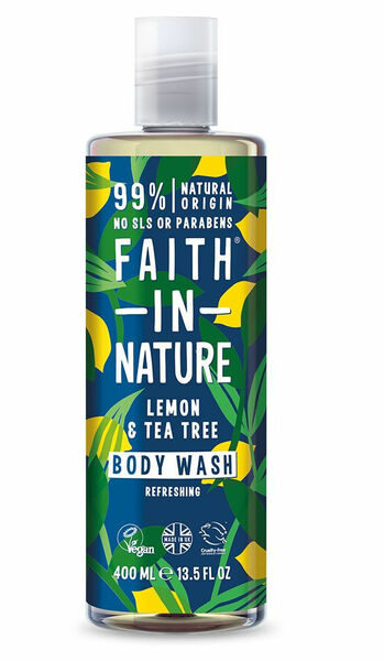 Faith in Nature Sprchový gel Citrón & Tea Tree 400 ml porovnat ceny