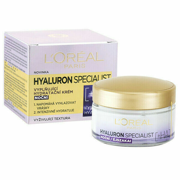 L'Oréal Paris  L´Oréal Paris Hyaluron Specialist noční hydratační krém 50ml porovnat ceny