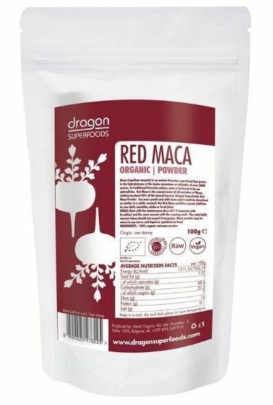 Dragon Prášek Maca červená BIO RAW 100g porovnat ceny