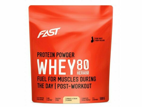 Fast Práškový Protein Hera 80 Vanilka 500g porovnat ceny