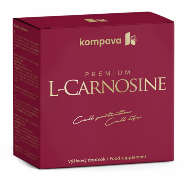 KOMPAVA Premium l-carnosine 60 kapslí porovnat ceny