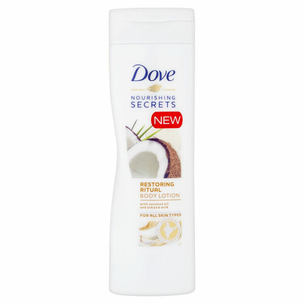 DOVE Rituál Pečující tělové mléko Kokos 250 ml porovnat ceny