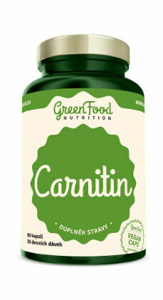 GreenFood Nutrition Carnitin 60cps porovnat ceny