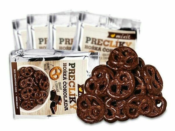 Mixit Preclíky do kapsy Hořká čokoláda 70g porovnat ceny