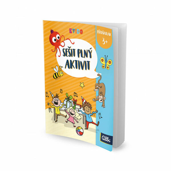 ALBI Kvído sešit plný aktivit 3+ porovnat ceny