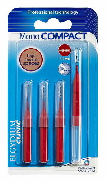 Elgydium Clinic Mono Compact mezizubní kartáčky 4-3mm 4 ks porovnat ceny