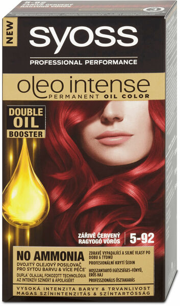 Syoss Oleo Intense Olejová barva na vlasy 5-92 Zářivě červený 50ml porovnat ceny