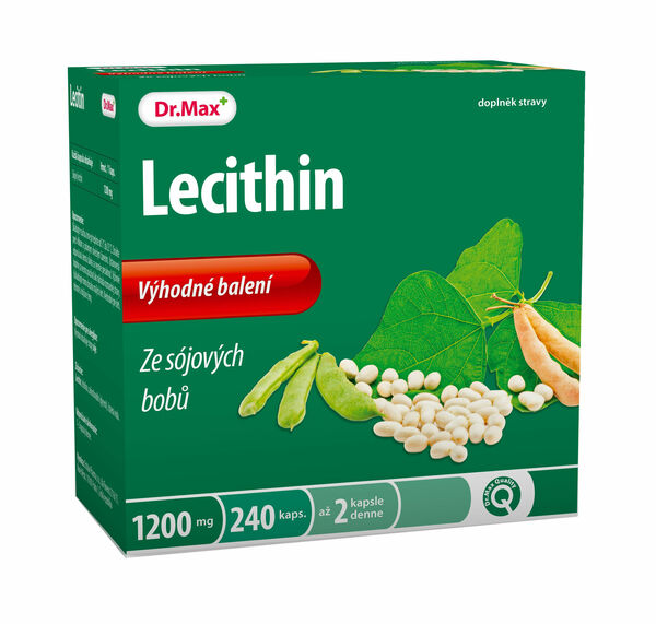 Dr.Max Lecithin 1200 mg 240 tobolek porovnat ceny