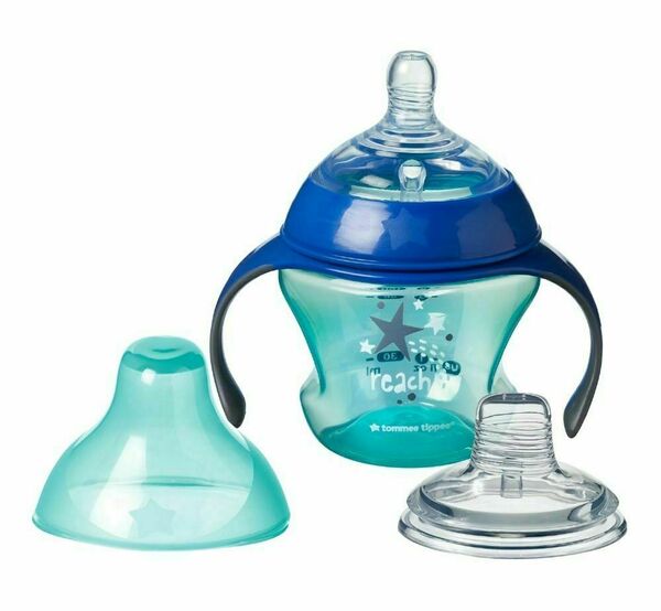 Tommee Tippee Explora 4m+ 150 ml přechodový hrnek se savičkou a pítkem 1 ks porovnat ceny