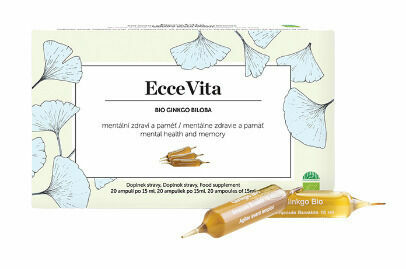 Ecce Vita Ginkgo biloba BIO 20ks porovnat ceny