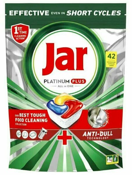 Jar kapsle na nádobí Platinum Plus Yellow 42 ks porovnat ceny