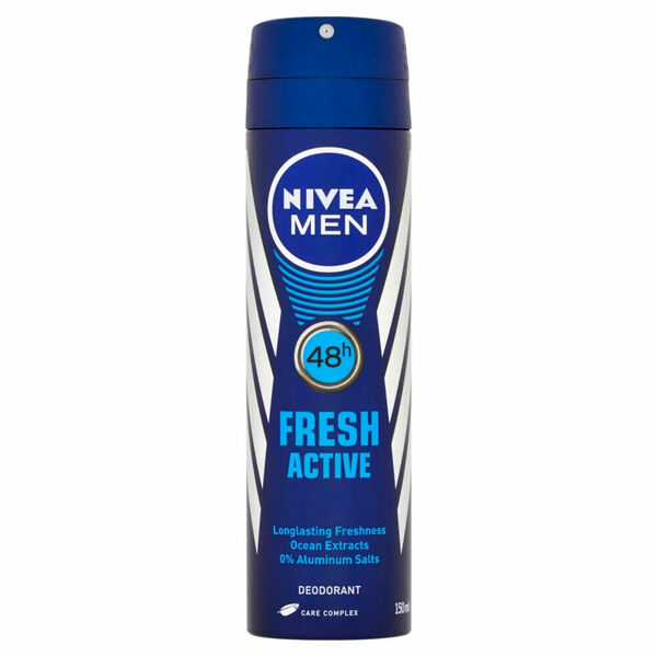 NIVEA Men Fresh Active Sprej deodorant pro muže 150 ml porovnat ceny