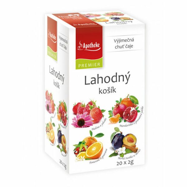 APOTHEKE Lahodný košík variace čajů 4 v 1 20 sáčků porovnat ceny