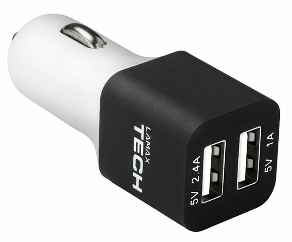 LAMAX USB Car Charger 3.4A White porovnat ceny