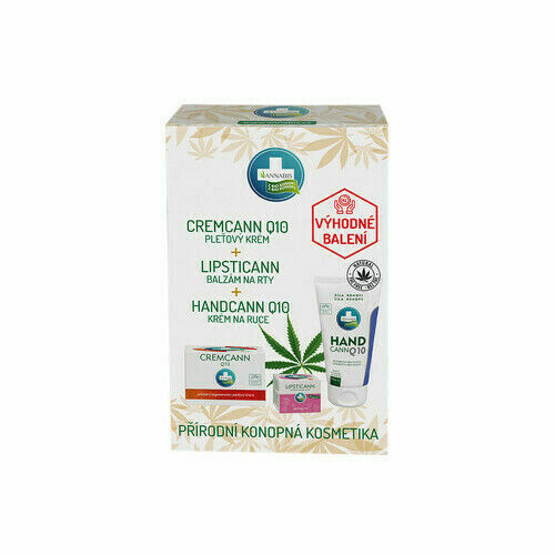 Annabis Hand.75ml+Lipst.15ml+Cremcann Q10 50ml porovnat ceny