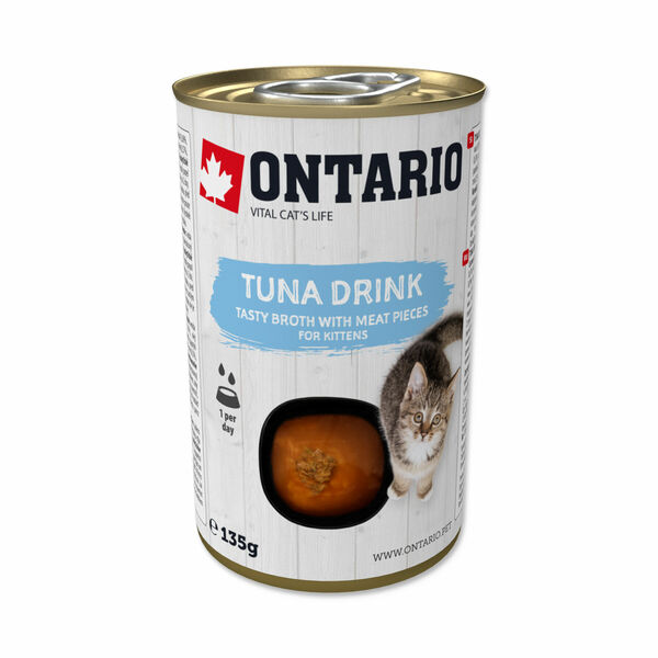 Ontario Kitten Drink tuňák 135 g porovnat ceny