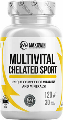 Maxxwin Multivital Chelated Sport 120 kapslí porovnat ceny