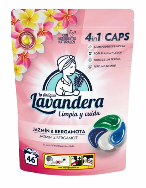 Lavandera Kapsle na praní Jasmín & Bergamot 46 kapslí porovnat ceny