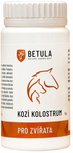 Betula Kozí kolostrum pro zvířata 5g porovnat ceny