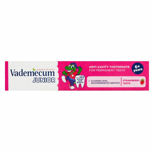 VADEMECUM Junior jahoda 6+ Zubní pasta 75 ml porovnat ceny