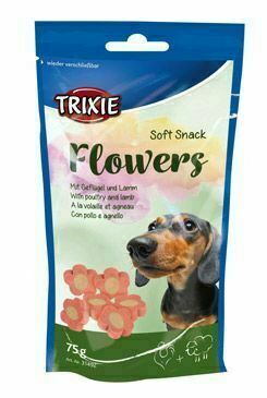 Trixie Flowers Jehněč/kuřecí Kytičky Pro Psy 75g Tr porovnat ceny