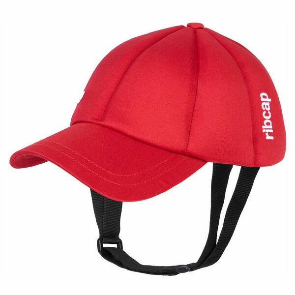 RIBCAP Baseball cap ochranná helmička s řemínkem red S/M porovnat ceny