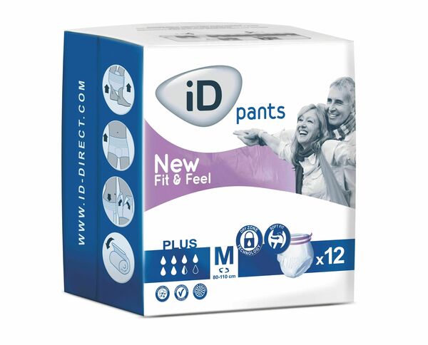 iD Pants Fit&Feel Medium Plus plenkové kalhotky navlékací 12 ks porovnat ceny