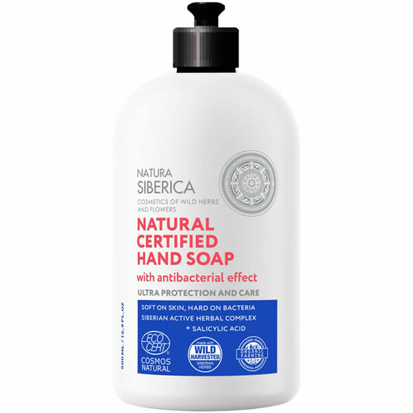 NATURA SIBERICA Mýdlo na ruce s antibakteriálním účinkem 500 ml porovnat ceny