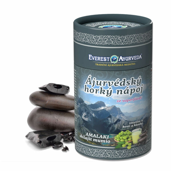 EVEREST AYURVEDA Amalaki Shilajit mumio sypaná směs 100 g porovnat ceny