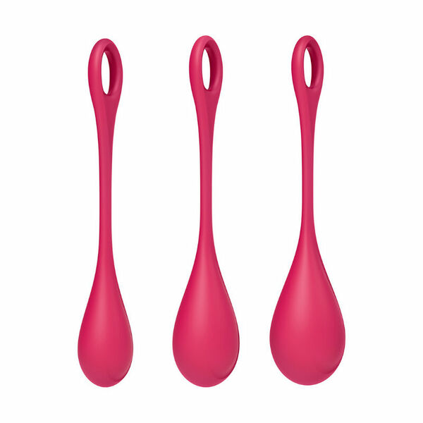 Satisfyer Sada Venušiných kuliček Yoni Power 1, růžová porovnat ceny