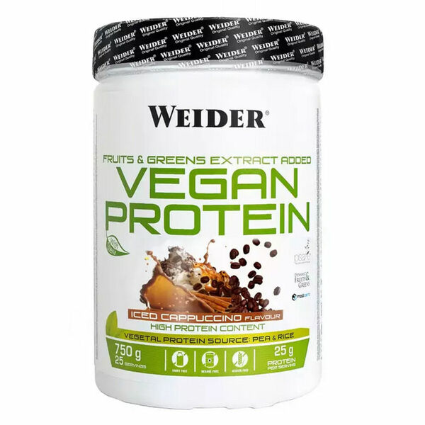 WEIDER Vegan Protein Iced coffee 750 g porovnat ceny