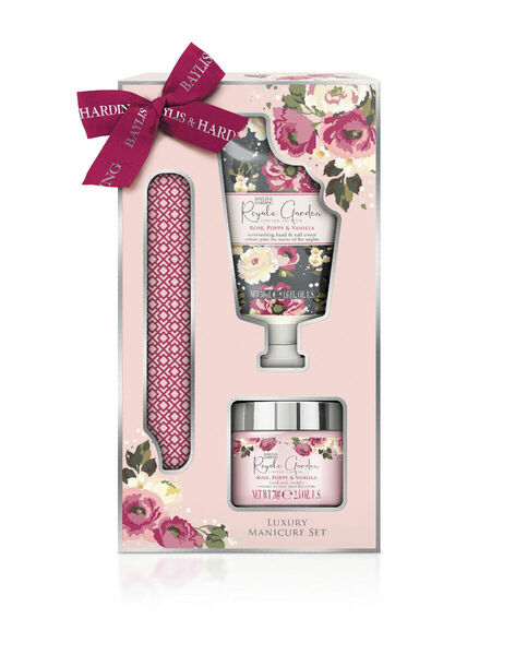 Baylis & Harding Manikúrní sada růže, vlčí mák & vanilka 3 ks porovnat ceny