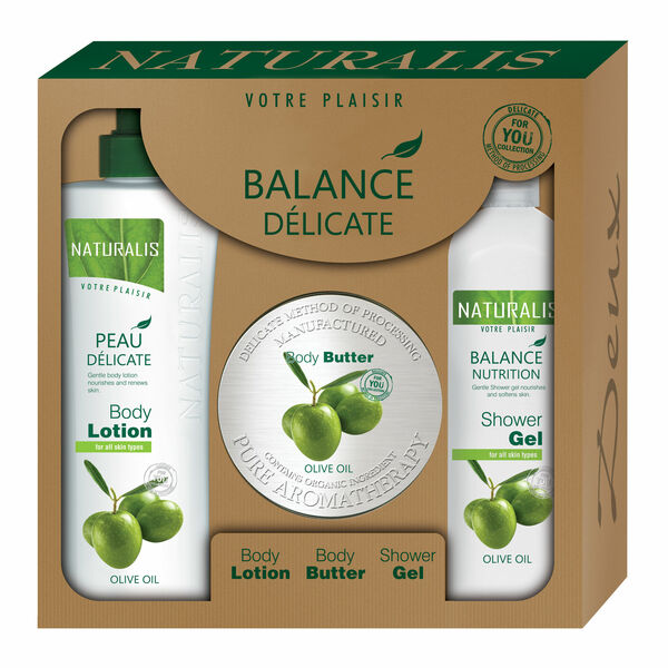 Naturalis Dárková kazeta Olive Oil 3 ks porovnat ceny