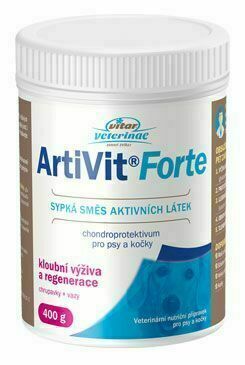 Vitar Veterinae Artivit Forte Prášek 400g porovnat ceny