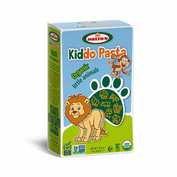 Helios Kiddo Pasta Těstoviny malá zvířata BIO 454 g porovnat ceny