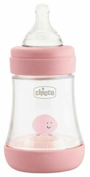 CHICCO Láhev kojenecká Perfect 5 silikon růžová 150ml porovnat ceny