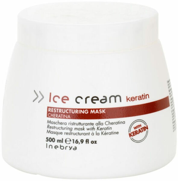 Inebrya Restrukturační maska s keratinem Ice Cream Keratin (Restructuring Mask) 500 ml porovnat ceny