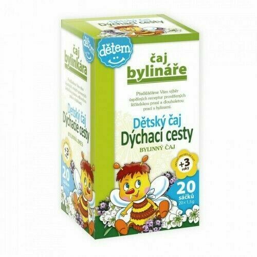 Čaj Bylináře Dětský čaj Dýchací cesty 20x1.5g II porovnat ceny