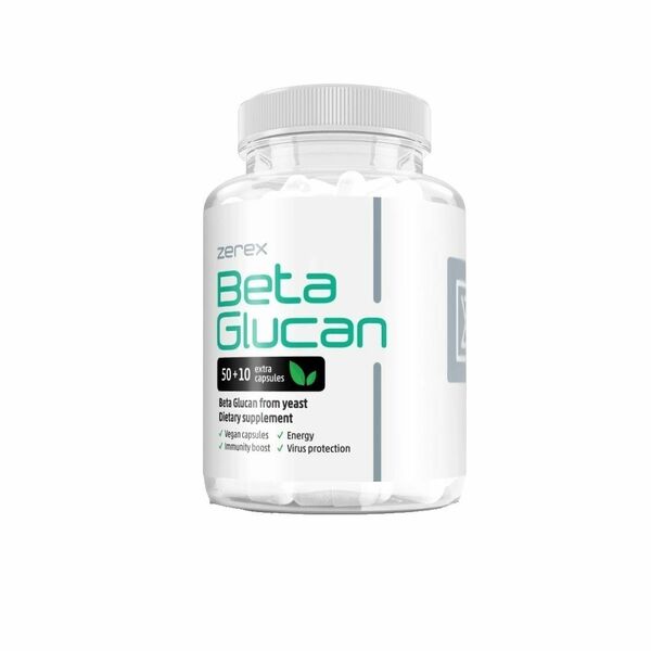Zerex Beta Glukan 500 mg + Vitamin C 60 kapslí porovnat ceny
