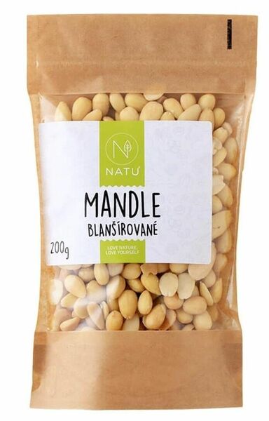 Natu Mandle blanšírované 200g porovnat ceny