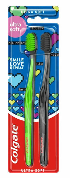Colgate zubní kartáček Ultra Soft 2 ks porovnat ceny