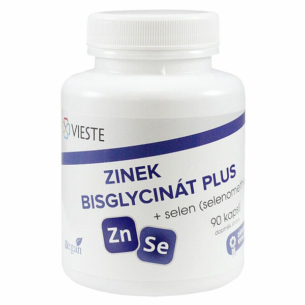 VIESTE Zinek bisglycinát plus 90 kapslí porovnat ceny