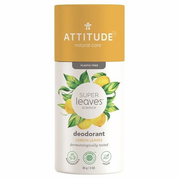 ATTITUDE Super leaves Přírodní tuhý deodorant – citrusové listy 85g porovnat ceny
