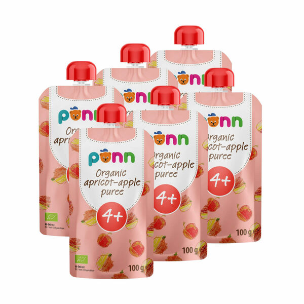 SALVEST Põnn BIO Meruňka s jablkem 6x100 g porovnat ceny