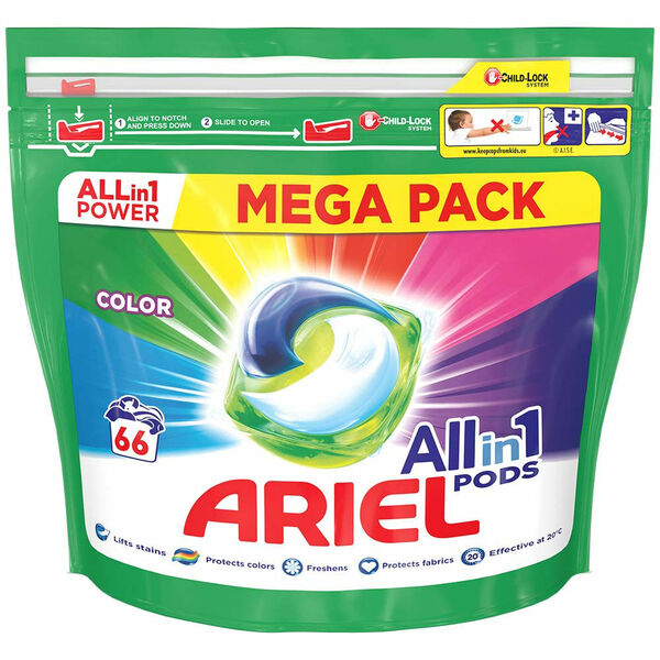 ARIEL Allin1 Pods Color Kapsle na praní 66 PD porovnat ceny