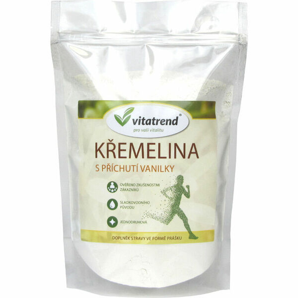 Vitatrend Křemelina s příchutí vanilky 500 g porovnat ceny