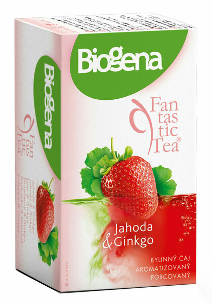 Čaj Biogena Fantastic Jahoda & Ginkgo 20x2g porovnat ceny
